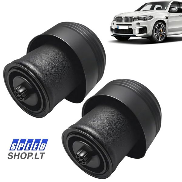 BMW X5 F15 X6 F16 Galinė pneumatinės pakabos pagalvė 37126795013, 37126795014